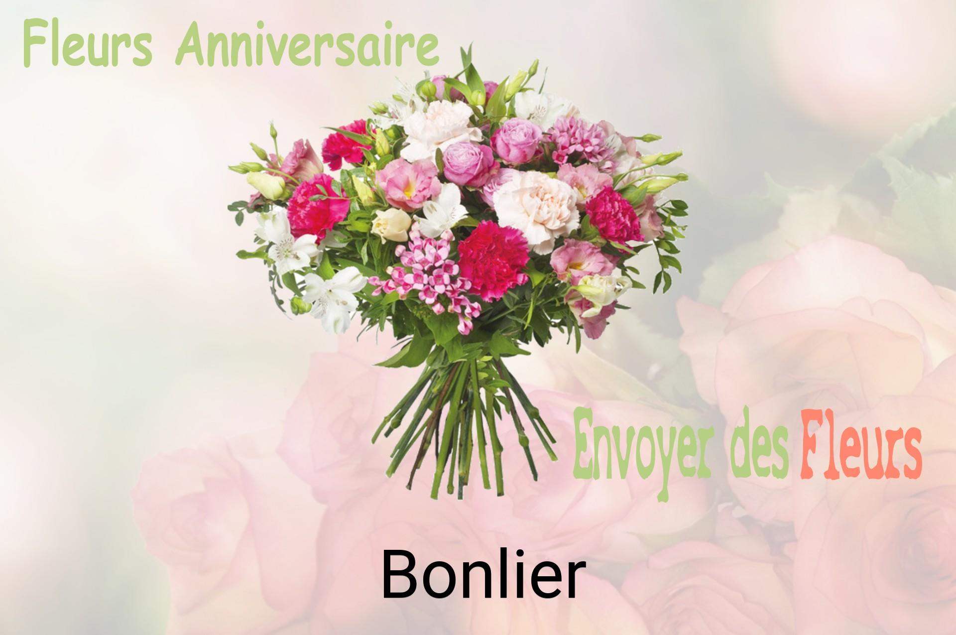 Bouquet de fleurs d’anniversaire livré à Bonlier
